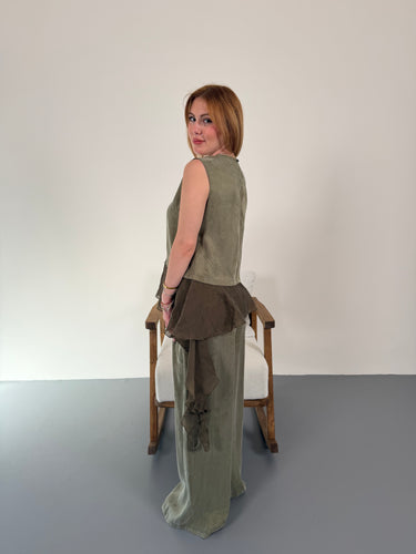 GARNİLİ BLUZ PANTOLON TAKIM